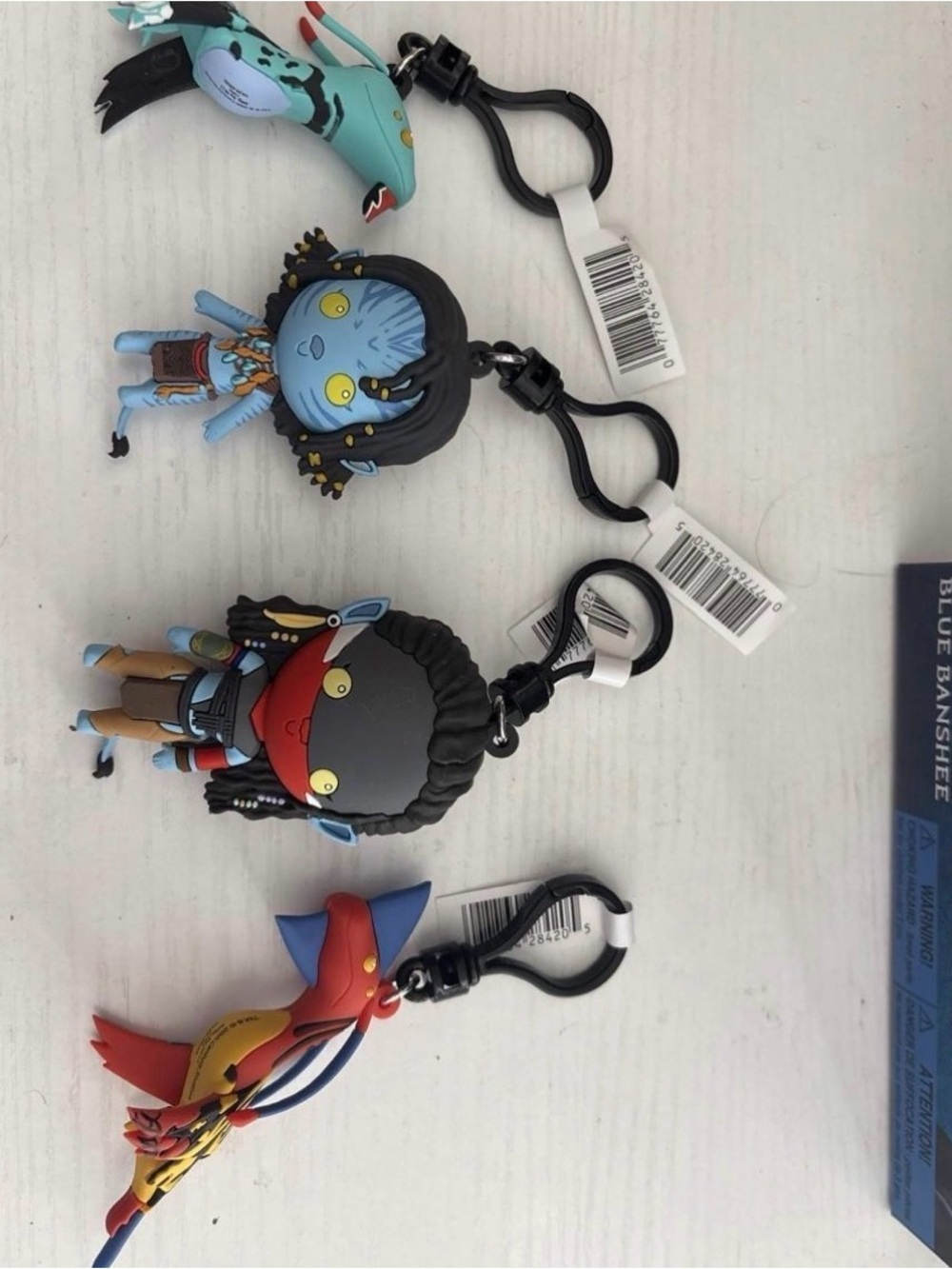 Avatar Fire and Ash Foam Keychains - Picture 1 of 2
